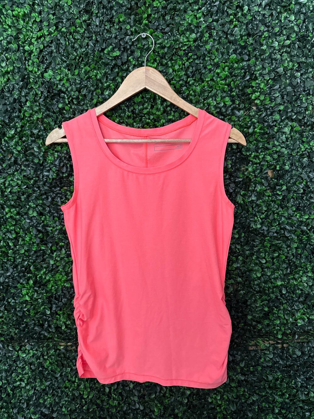 Eddie Bauer, neon orange, workout Shirt, women’s size S